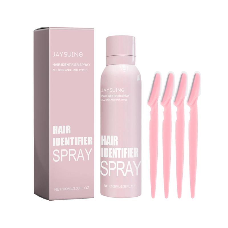 Hair Identifier Spray and Dermaplaner Set