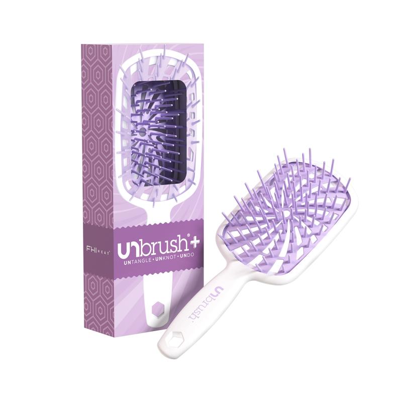 FHI Heat UNbrush Plus Detangling Duo with 7 in 1 spray