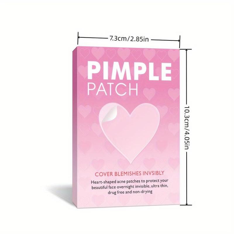 Heart Shaped Hydrocolloid Pimple Patch, 240pcs box Invisible Acne Cover Patches, Skin Care Product for Women & Men