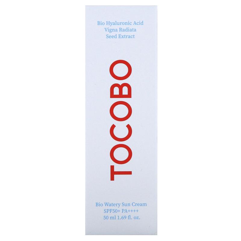 Tocobo Bio Watery Sun Cream, SPF 50+, PA ++++, 1.69 fl oz (50 ml)