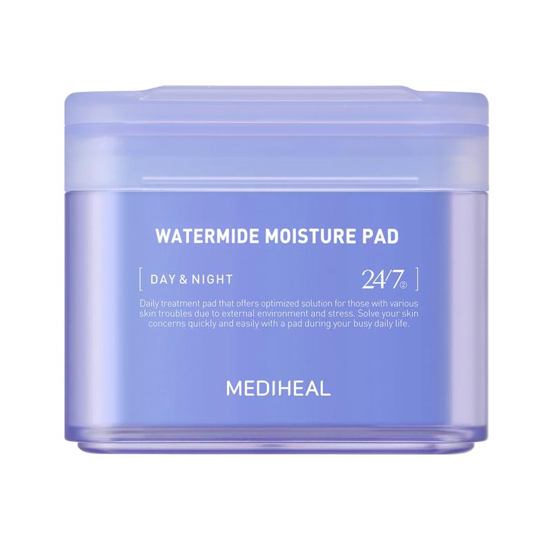 MEDIHEAL OFFICIAL Watermide Moisture Pad - Hydrate Moisturizer Korean skincare toner pads