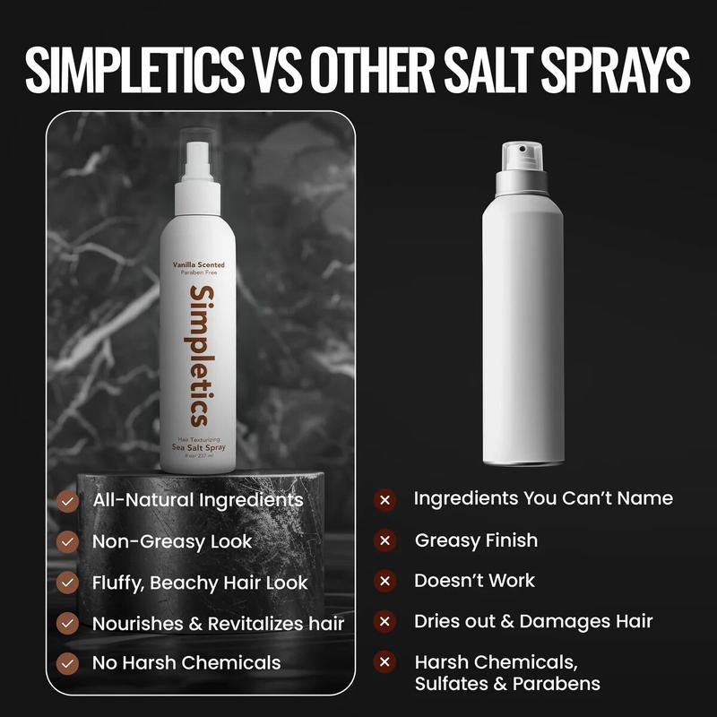 Himalayan Salt Spray - Hair styling support from natural ingredients