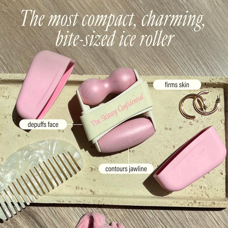 The Skinny Confidential Mint Roller - Travel, Contour, Depuff