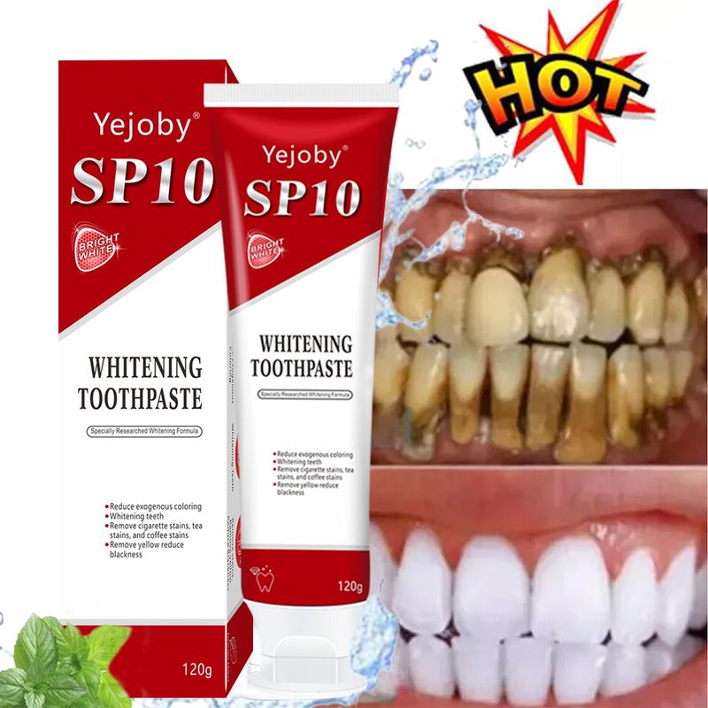 [Only $3!!!] SP-10 whitening Toothpaste, Super sp10 brightening Oral probiotic, sp 10 Bright White Toothpaste for Stain Removing, Fresh Breath & Teeth Health Whitening Solution Effect is better than SP-7 and SP-8,SP-6 SP-4 sp-6 sp8 sp6 sp4 SP-10