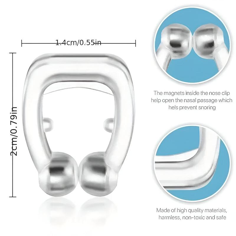 Magnetic Anti-Snoring Nose Clip – Effective Snore Reduction & Better Sleep for Men & Women