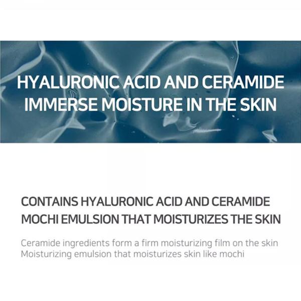 [Tonymoly] Ceramide Mocchi Emulsion 300ml, Moisturizing Emulsion, Hyaluronic Acid Emulsion, VitaminB5 Emulsion, Facial Hydrating, Korean Skincare, Leightweight Emulsion