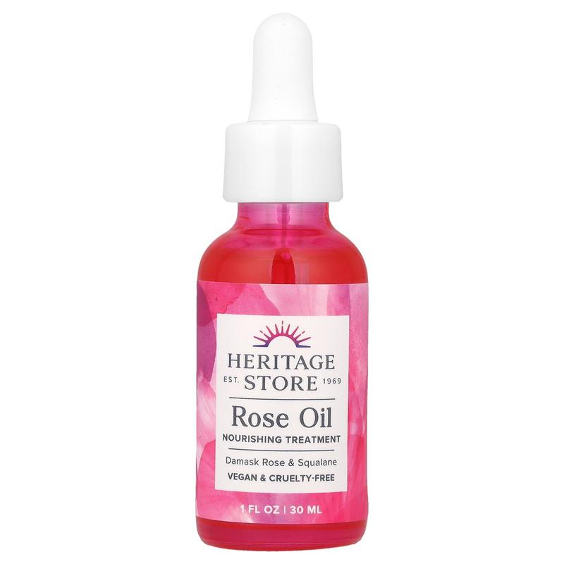 Heritage Store Rose Oil, 1 fl oz (30 ml)