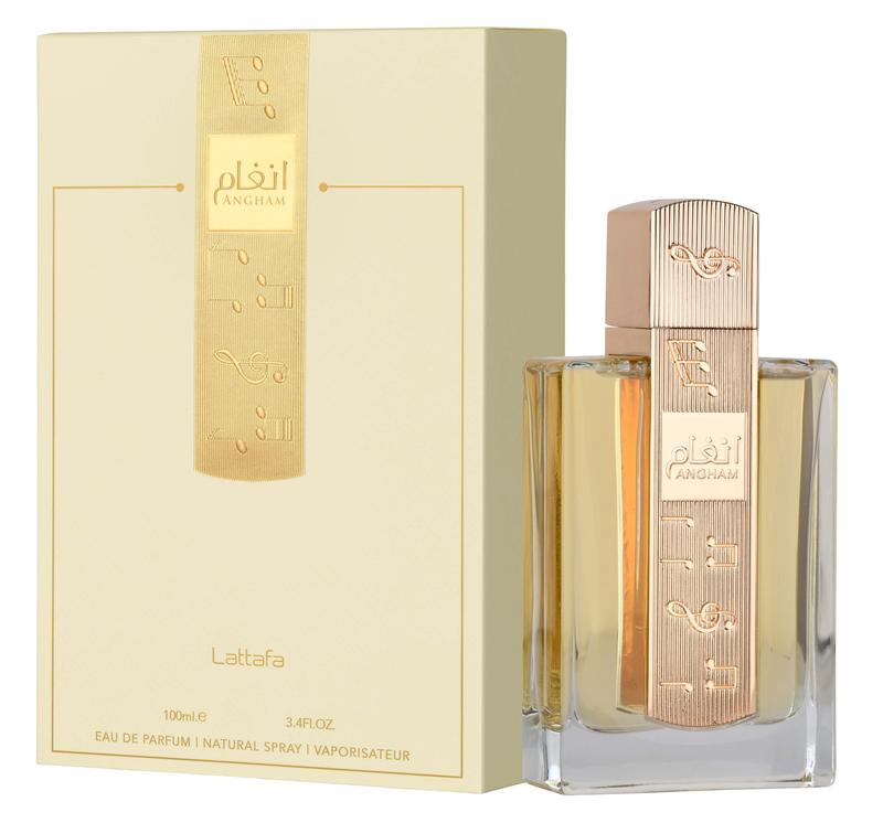 Lattafa Angham Eau de Parfum Spray Unisex, 3.4 Ounce