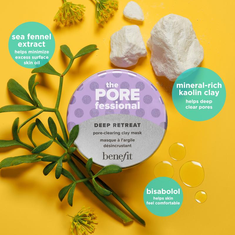 Benefit Cosmetics The POREfessional Deep Retreat Pore-Clearing Clay Mask