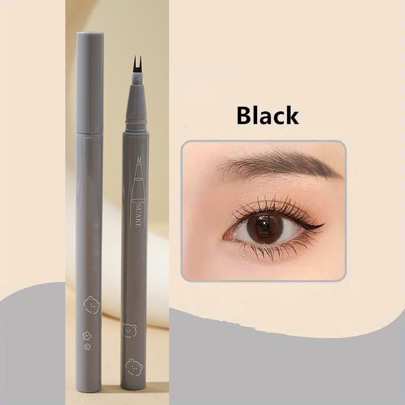 Lower Eyelash Pen, 1 Count Two Claws Lower Eyelash Pen, Waterproof and Antifouling Eyeliner Eyelash Pen, Easy to Apply for Eye Makeup