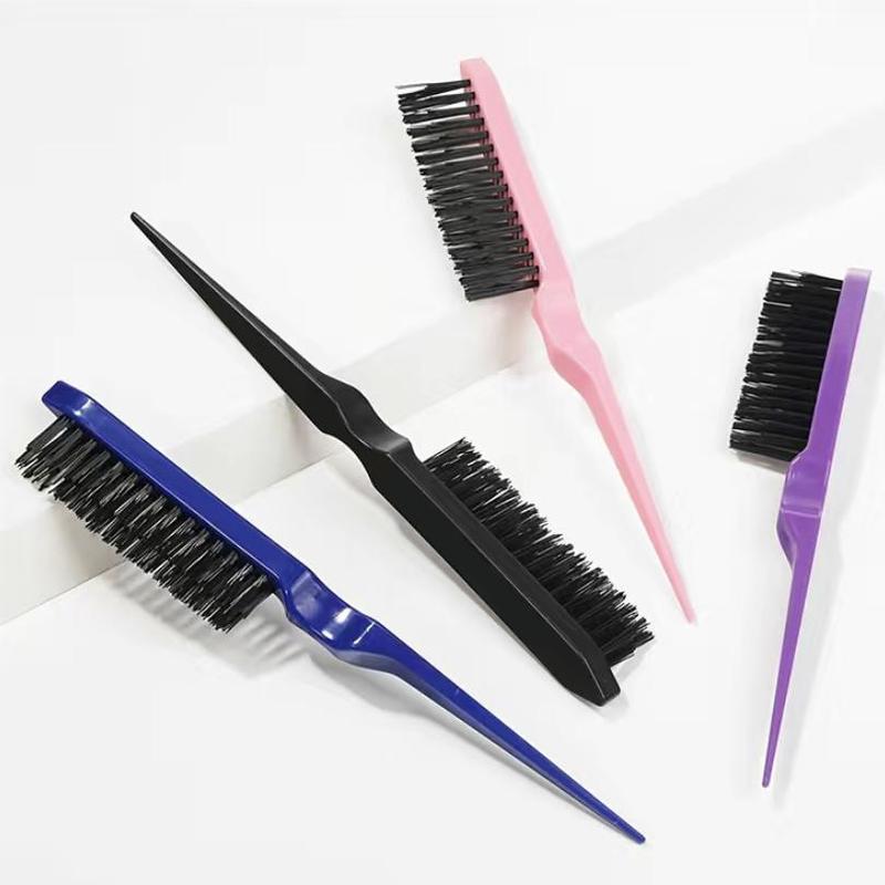 Hair Styling Comb, Professional Pointed Tail Detangling Comb for Women, Girls, Men, Stylists, Barber, Curly Hair Heatless Styling Tools, Christmas Gift