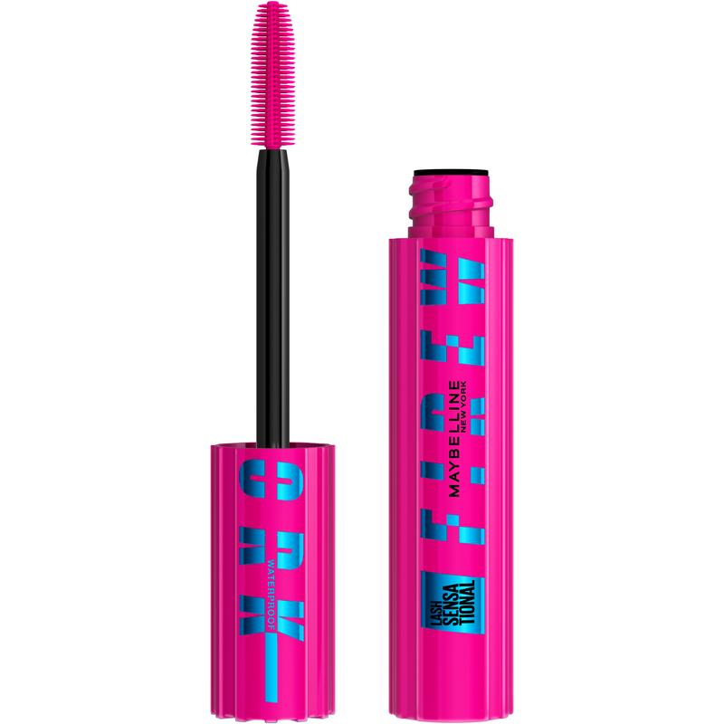 Maybelline Lash Sensational Firework Waterproof Mascara, Lengthening & Volumizing Mascara for up to 24HR wear