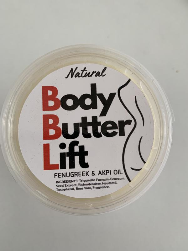 Body Butter Lift with Fenugreek & AKPI Oil. Body Butter Body Care Hydrating Lotions Silky