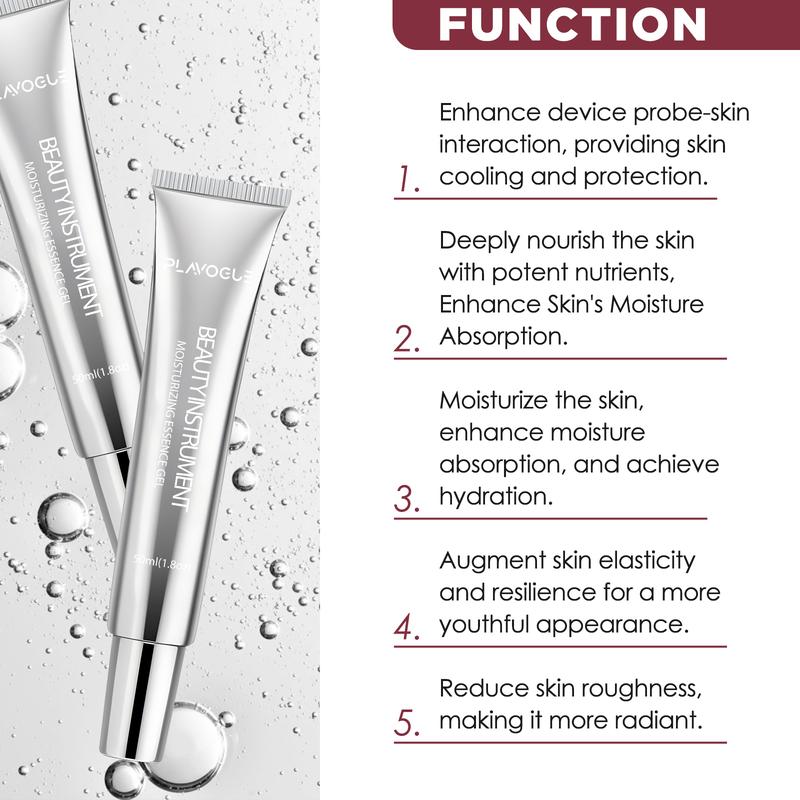 Radio Frequency Gel for Use with RF Facial Machine, Conductive Gel for Face Microcurrent, Use for Skin Soothing and Hydrating, 50ml Tube Moisturizers Skincare Comfort