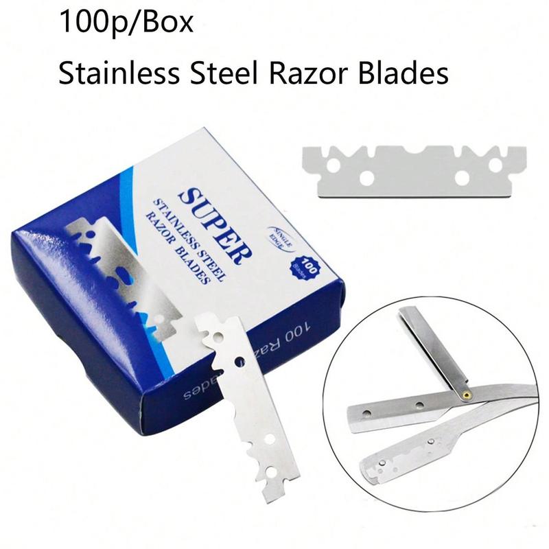 1 Box Hair Cutting Tool Manual Razor Blade