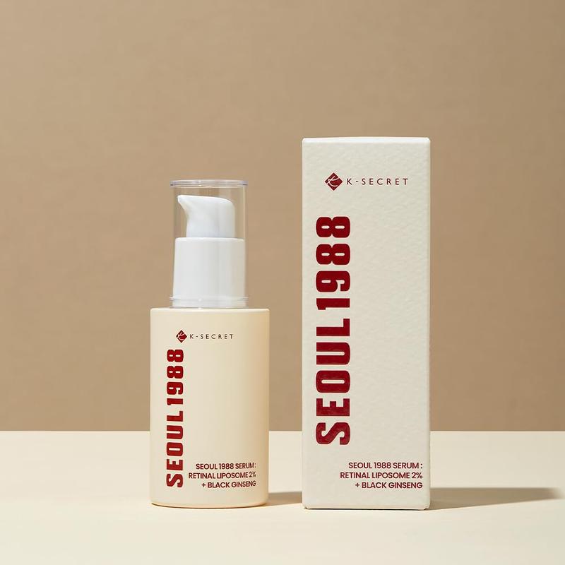 KSECRET - SEOUL 1988 Serum: Retinal Liposome 2% + Black Ginseng for Skin Comfort - Skincare