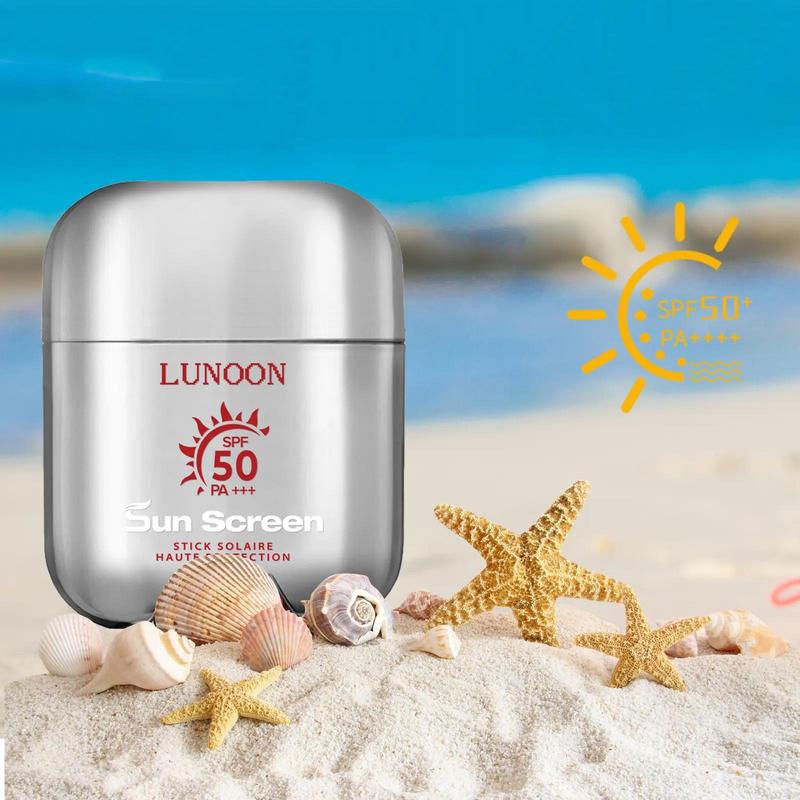 20g Portable Sunscreen Stick, 1 Count Lightweight Sunscreen Stick, Strong UV Protection Stick, Facial Skincare Product for Daily Use