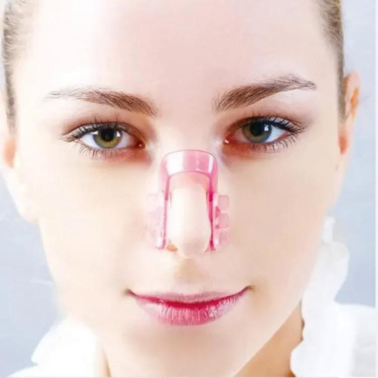 Nose Shaper Clip Nose Up Lifting Shaping Bridge Straightening Slimmer Device Silicone Nose Slimmer No Painful Hurt Beauty Tools