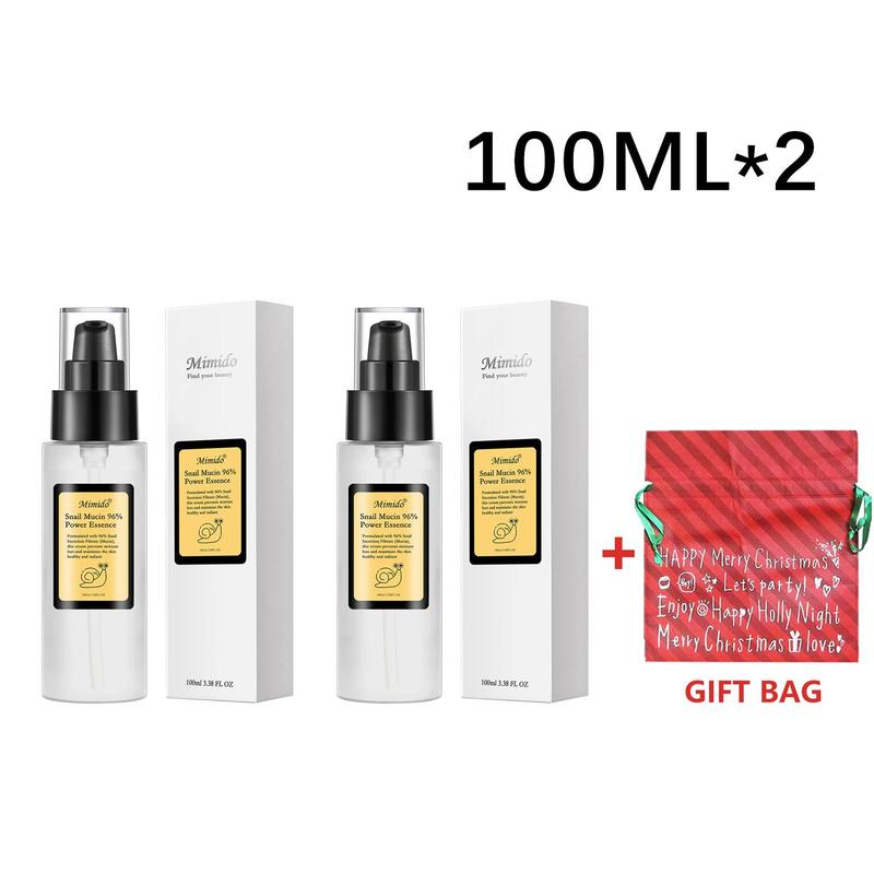 96% Snail Secretion Filtrate Essence, Moisturizing Facial Serum for Soothing Dry Skin, Hydrating Facial Care Products for Women