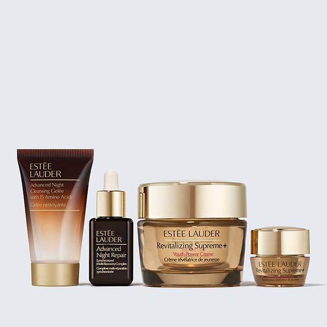 Revitalizing Supreme+ Moisturizer Holiday Skincare Set The Lift + Firm Routine