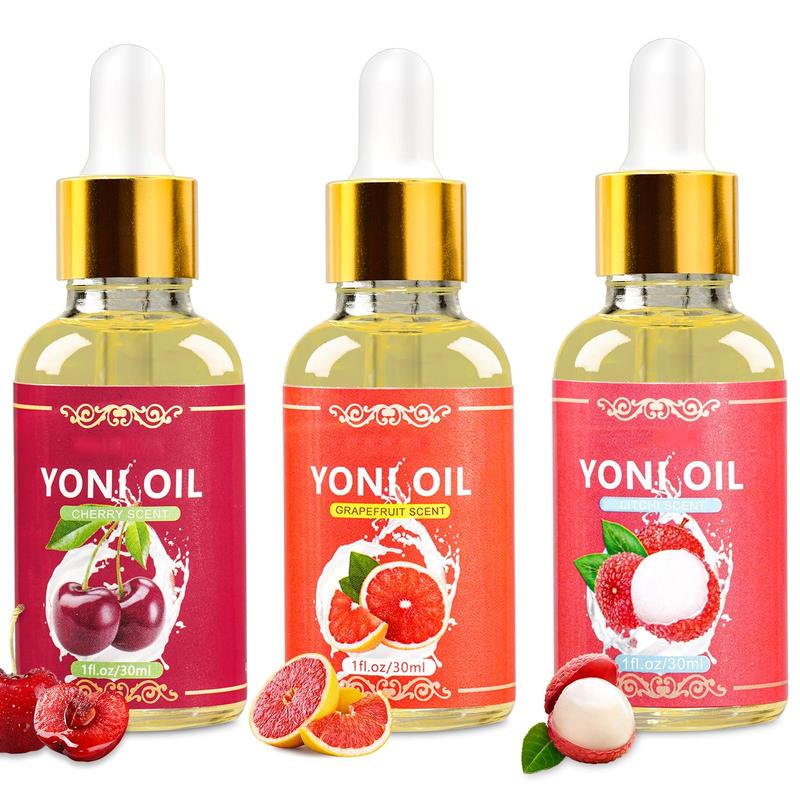 3 PCS Yoni Oil for Women pH Balance, Natural Feminine Oil Deodorant V Moisturizer, Feminine Care Yoni Oil for Wetness Eliminates Odor