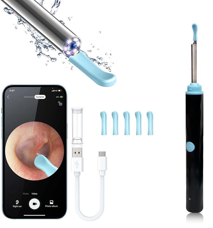 Ear Cleaner with Camera and Light – Complete Ear Wax Removal Kit for Clearer Hearing