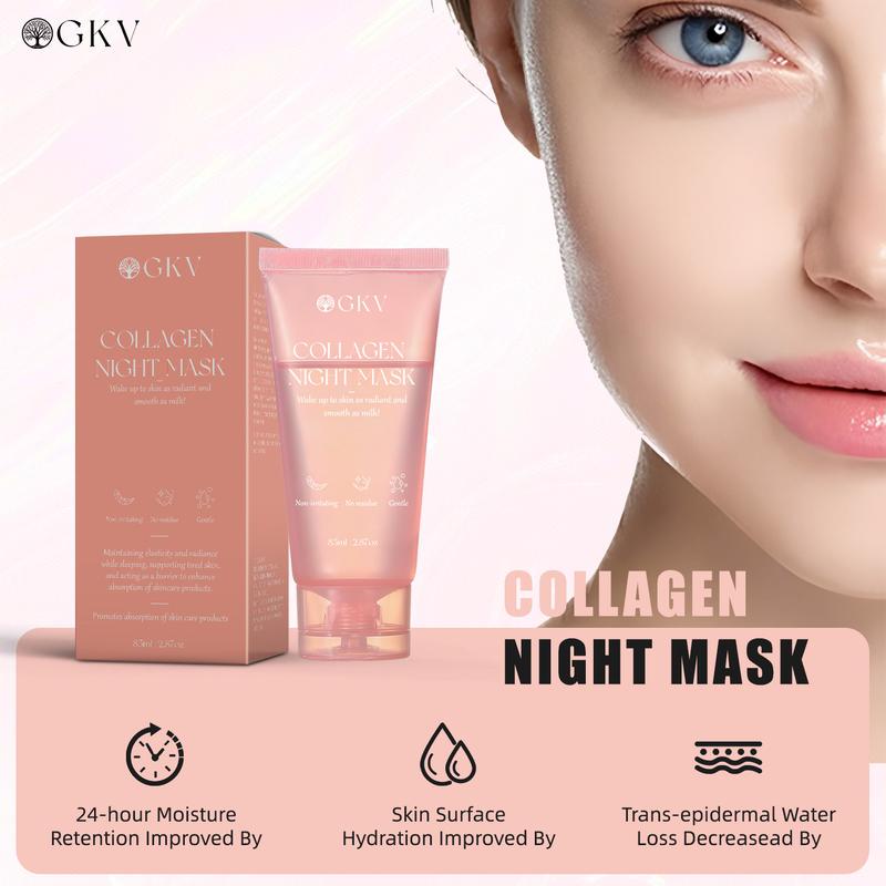 GKV Collagen Night Wrapping Mask : SLEEP, SHED, AND GLOW!