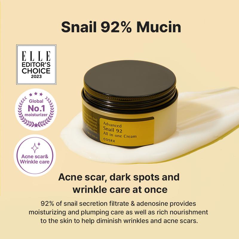 [COSRX OFFICIAL] Advanced Snail 92 All in one Cream 100g