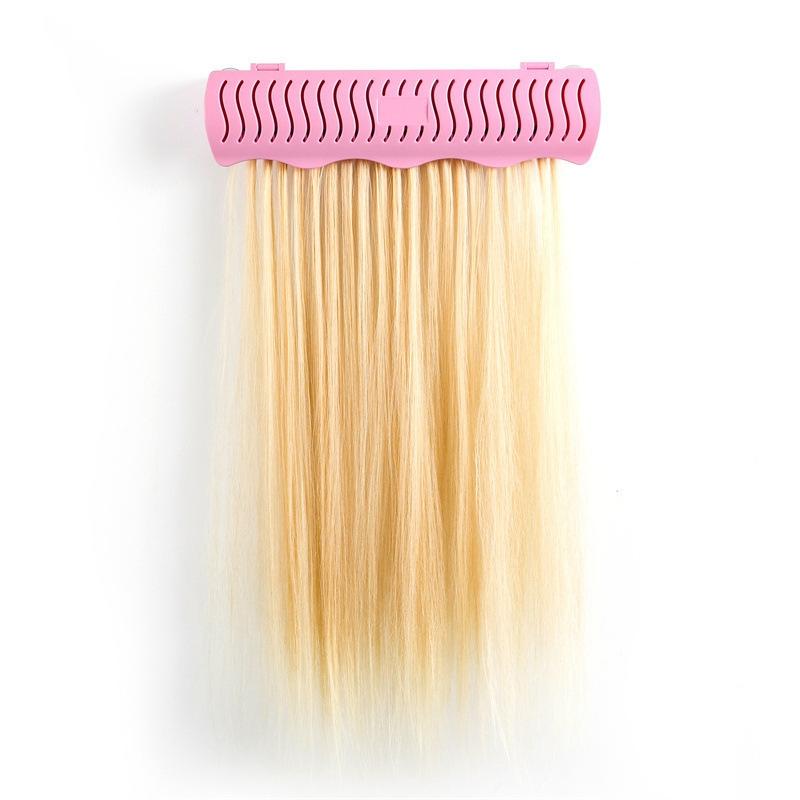 LUVME Hair Extension Holder and Hanger to Hold Clip-In,Tape-In,Bundles,Washing Coloring and Blow-Drying Haircare