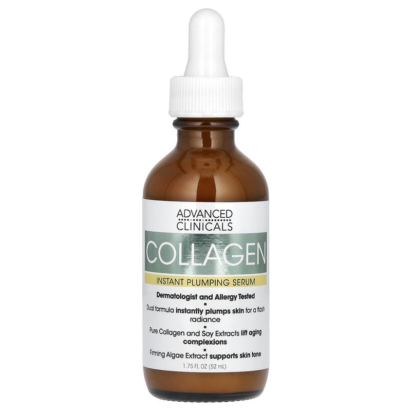 Advanced Clinicals Collagen Serum, 1.75 fl oz (52 ml)