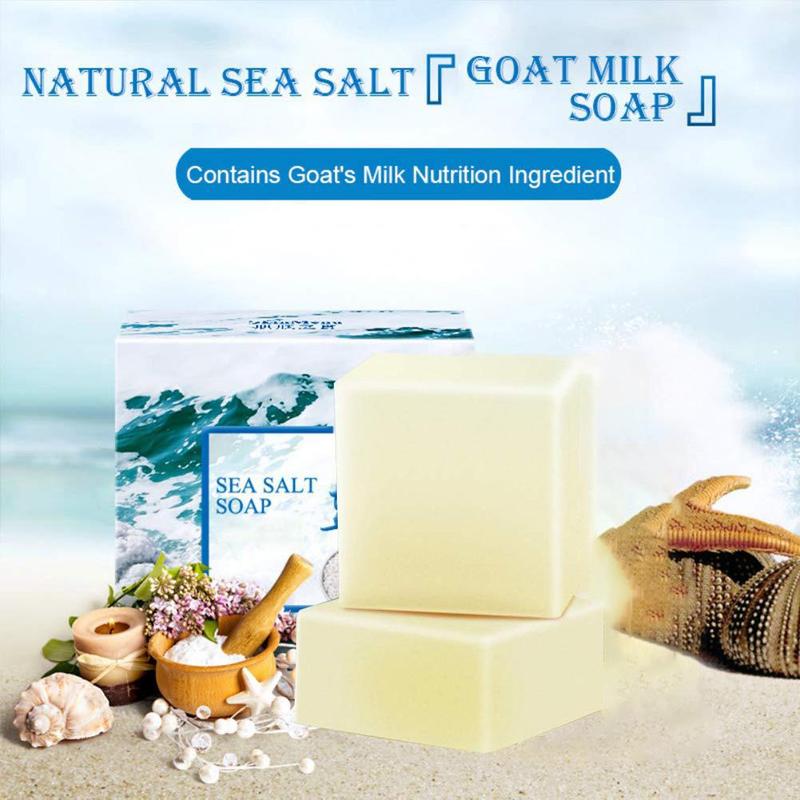 Sea Salt Soap, 1 Count 3 Counts Moisturizing Facial Soap, Deep Cleansing Facial Soap, Oil Control Refreshing Facial Soap, Facial Skin Care Product