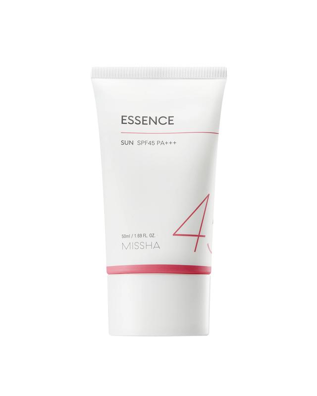 [Missha] All-Around Safe Block Essence Sun (SPF45 PA+++) 50ml, Soothing Moisture, Water and Sweat Resistant, Lightweight Texture, Nourishing Sunscreen, Impenetrable UV Protection