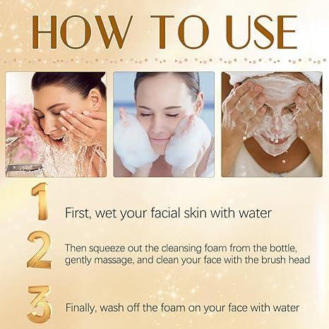 Turmeric Brightening Facial SkincareCleanser,Comfort Deep CleansingHydrating FacialCleanser, Oily Skin,Gir Shower Products FacialCleansersFacial Cleansing Facial Wash