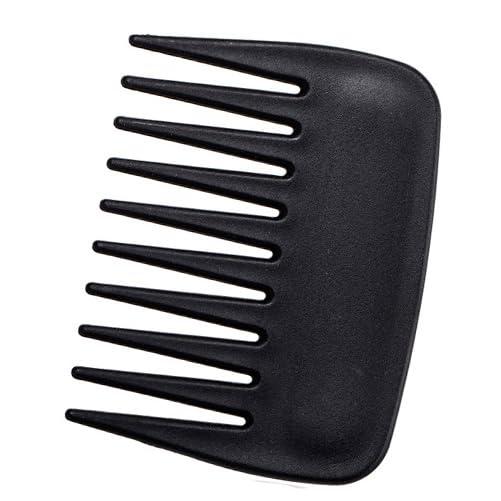 Comb Mini Wide Tooth Comb Travel Small Size Portable Pocket Black