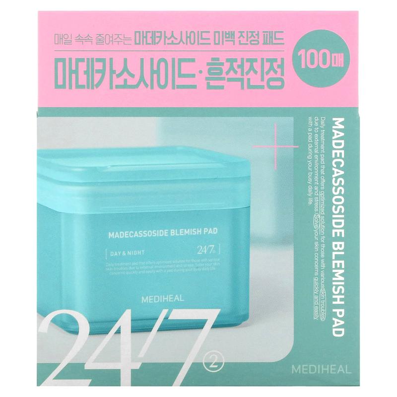 MEDIHEAL Madecassoside Blemish Pad, 100 Pads, 5.74 fl oz (170 ml)