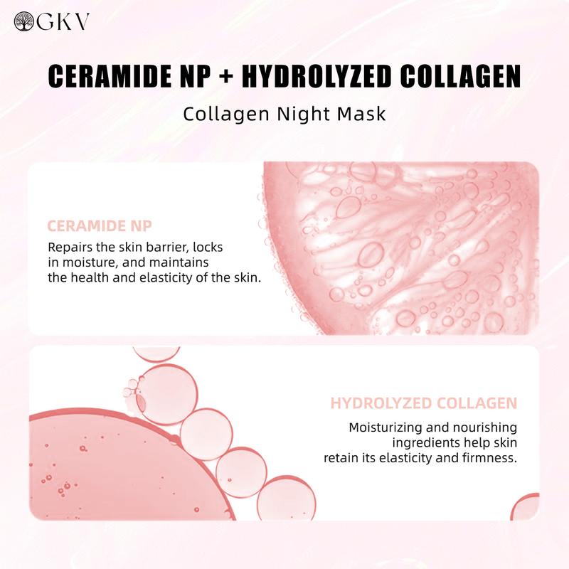 GKV Collagen Night Wrapping Mask : SLEEP, SHED, AND GLOW!