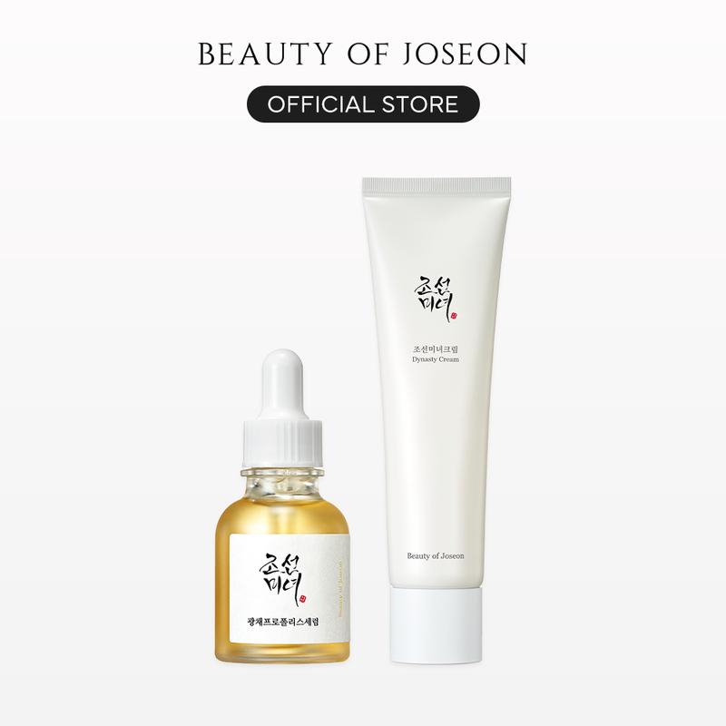 [Beauty of Joseon Official] Glass Skin Duo | RADIATE & GLOW WITH KOREAN GLASS SKIN Serum Skincare