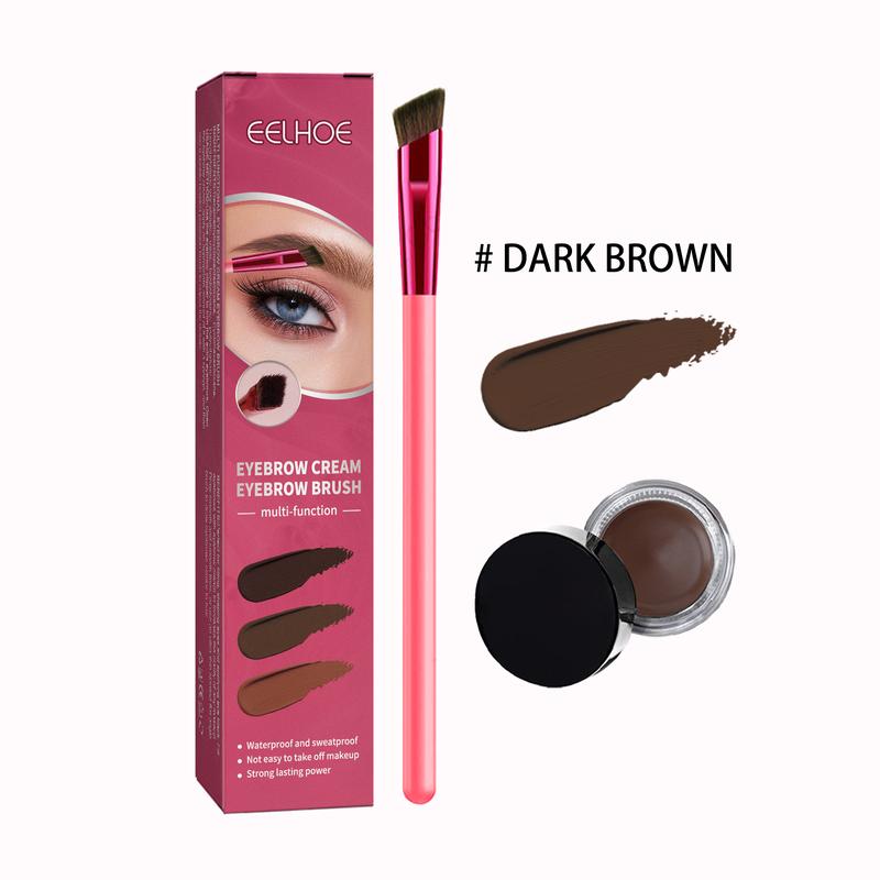 EELHOE Multifunctional Eyebrow Brush Set, Filling Shaping Tinted Eyebrows Smooth Eye Brow Makeup Set