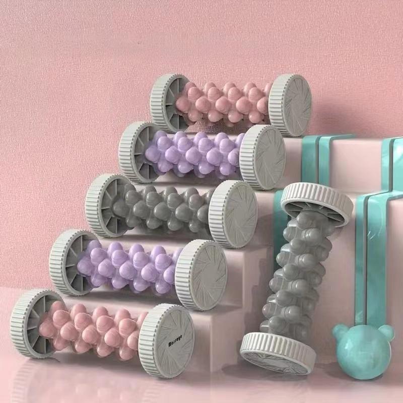 Foot Massage Roller, Manual Foot Massager, Yoga Plantar Fascia Stick, Roller Cylinder, Home Exercise Muscle Relaxation Foot Roller Stick