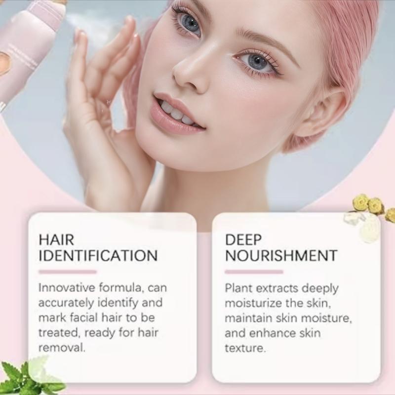 Hair Identifier Spray Removal for Face Shaving Woman,Flawless Woman Facial hair Remover Derm aplaning,Effective Finishing Touch Moisturizing and Skin Care ,Removing Unwanted HairBody Care Hair Removal Wax Razor Comfort Cosmetic Cream