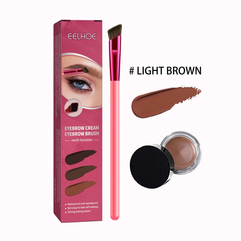 EELHOE Multifunctional Eyebrow Brush Set, Filling Shaping Tinted Eyebrows Smooth Eye Brow Makeup Set