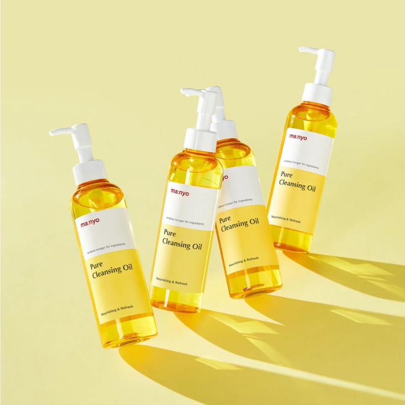 [ma:nyo Official Shop] Pure Cleansing Oil | Korea's #1 Gentle Makeup & Pore Cleanser, 14 Plant-based Oils, Jojoba Seed for Hydration