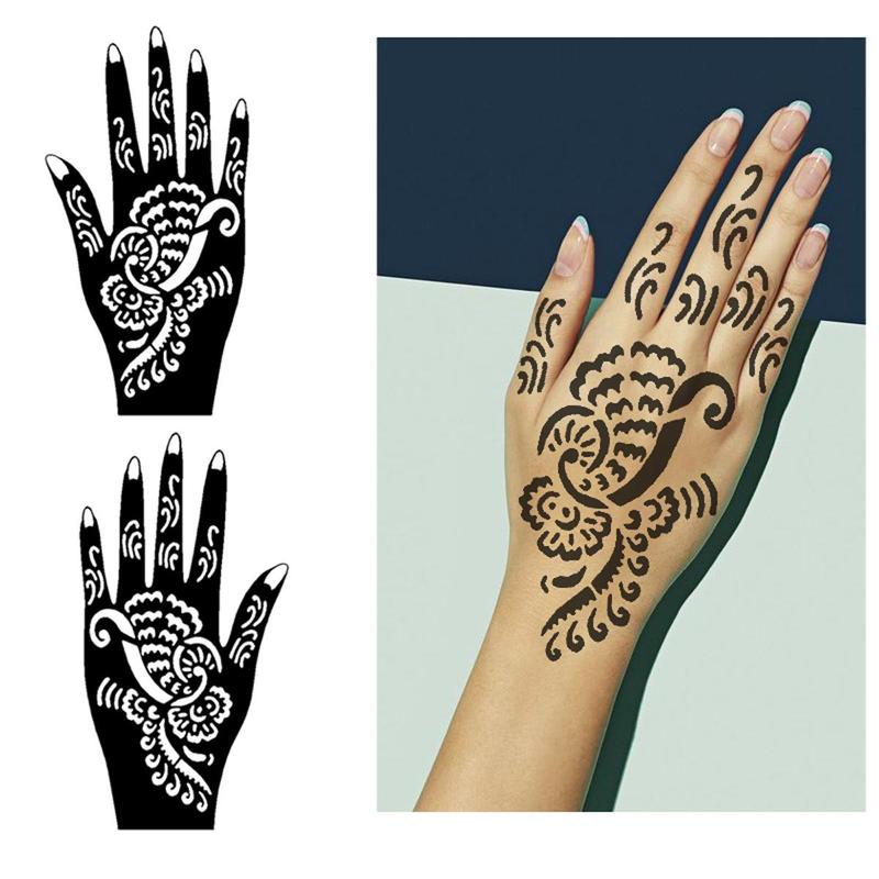 Mixed Pattern Tattoo Stencil, 22pcs set Creative Henna Stencil, Henna Tattoo Stencils for Women & Girls, Body Art Stencils for Festival, Fake Tattoos Custom