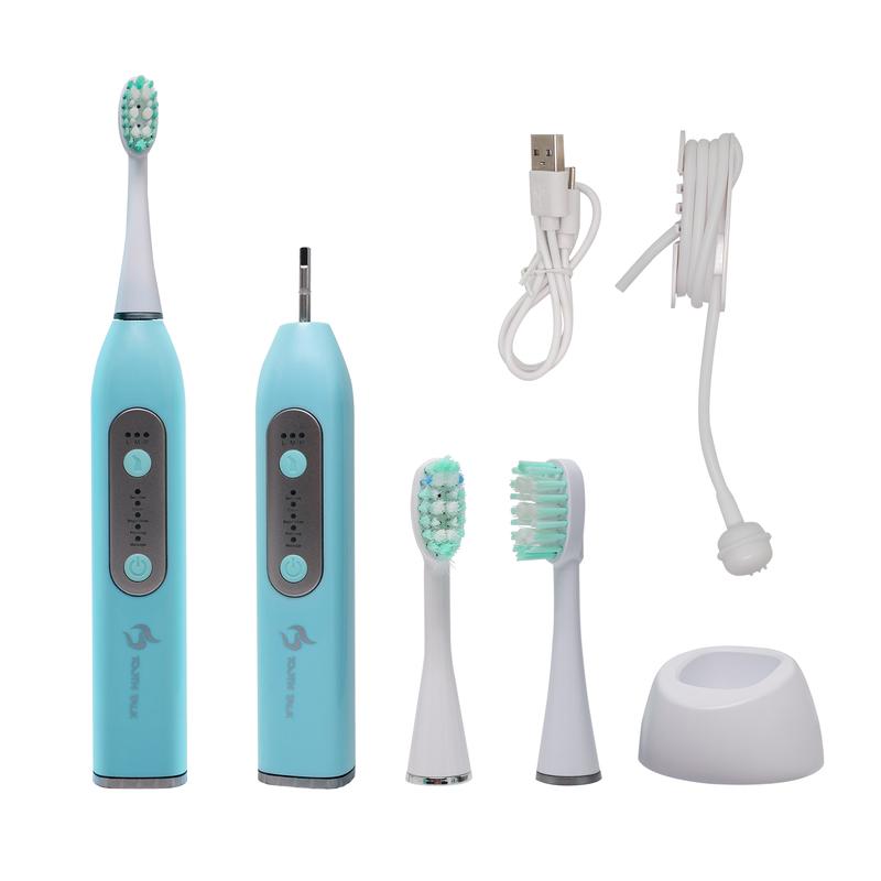 Black Friday Toothtalk，Electric toothbrush with water floss combo, 2 in 1 adult flossing toothbrush,Toothbrush Portable for Travel and Home