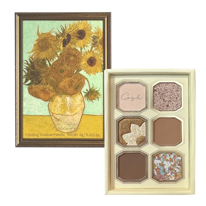 MilleFee Van Gogh's Painting Eyeshadow Palette - Cosmetics Makeup