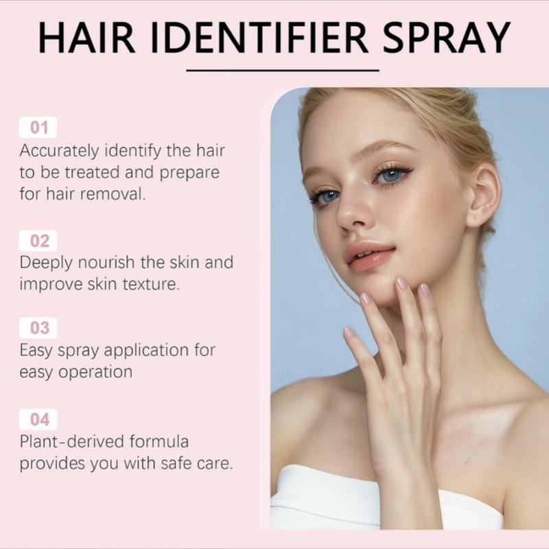 Hair Identifier Spray Removal for Face Shaving Woman,Flawless Woman Facial hair Remover Derm aplaning,Effective Finishing Touch Moisturizing and Skin Care ,Removing Unwanted HairBody Care Hair Removal Wax Razor Comfort Cosmetic Cream