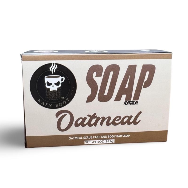 KAFX Oatmeal Natural Face & Body 5 Ounce Bar Soap Body Care Body Wash