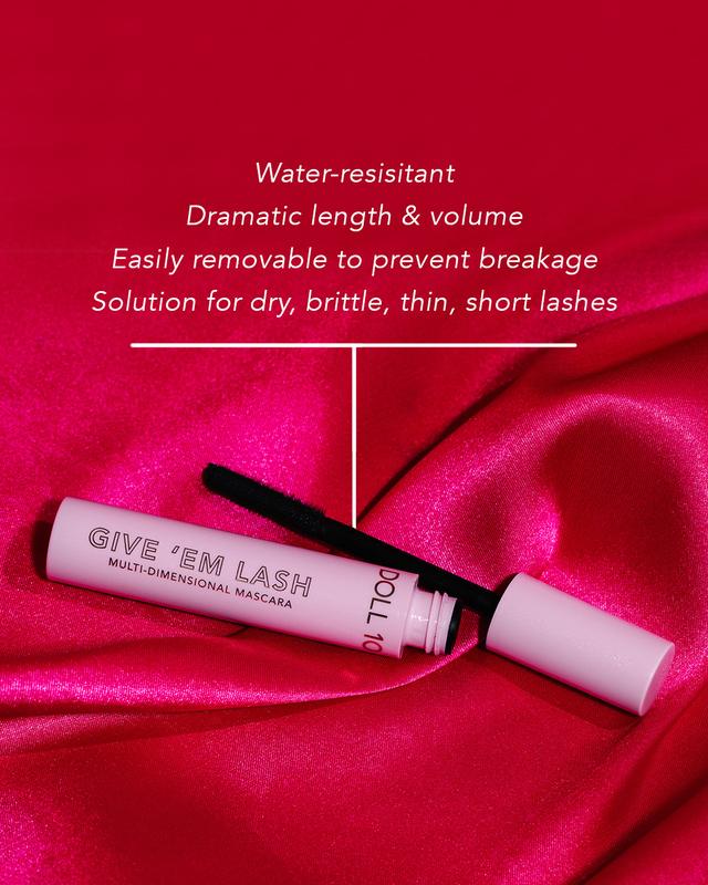 Give 'Em Lash Lengthening and Volumizing Mascara