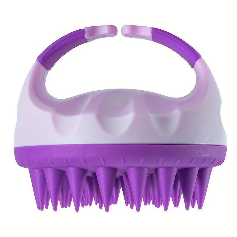 Hair Washing Massage Brush, Silicone Handheld Shampoo Comb, Hair Detailing Comb For Women & Men