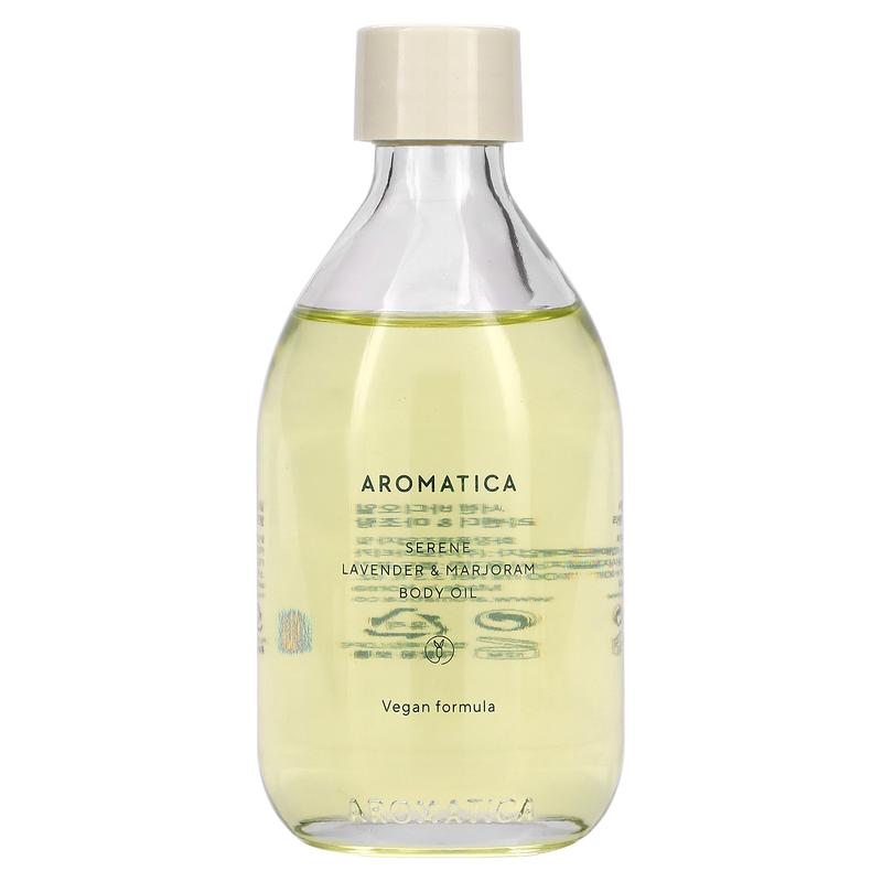 Aromatica Serene Lavender & Marjoram Body Oil, 3.3 fl oz (100 ml)